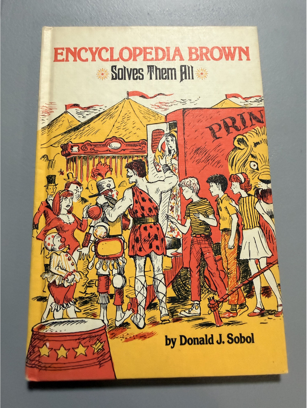 Encyclopedia Brown Solves Them All by Donald J. Sobol